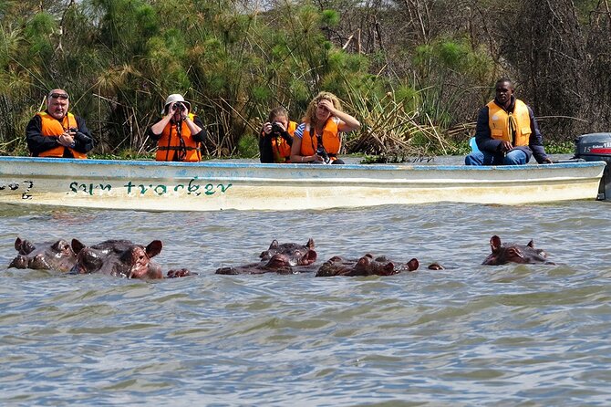 1 Day Bike Tour to Hell’s Gate And Lake Naivasha - A one-hour boat ride on Lake Naivasha
