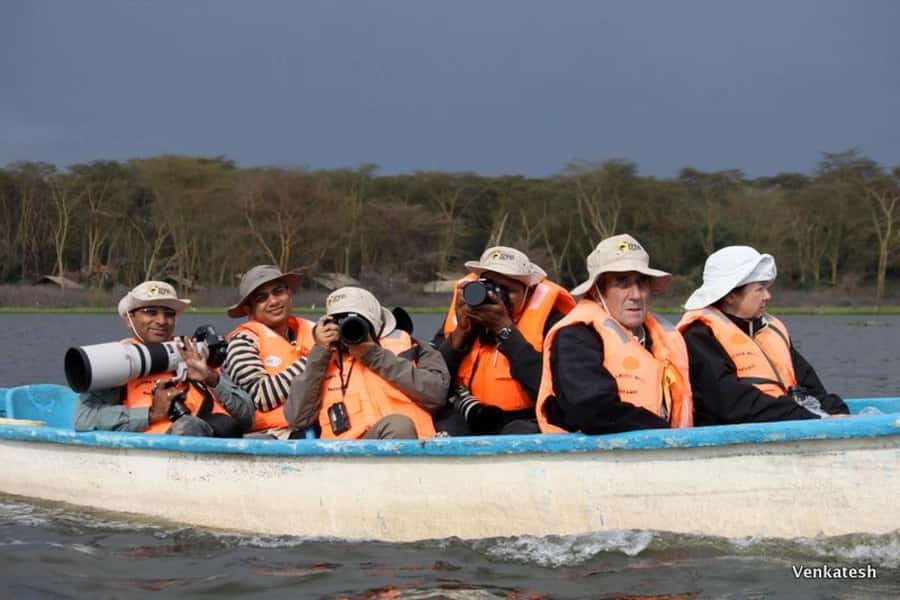 A day tour; Lake Nakuru national park& L. Naivasha Boat ride - Leaving Nakuru for Lake Naivasha