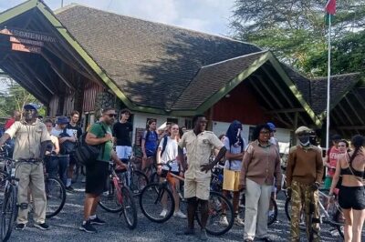 Bike Tour at Hell’s Gate National Park, Boat Ride at L. Naivasha