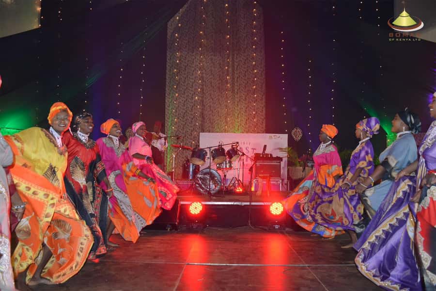 Bomas Of Kenya Cultural Experience - Walking through the traditional homesteads