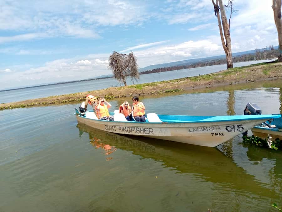 Crescent Island And Boat Ride Day Trip - Walking among giraffes, zebras, and impalas