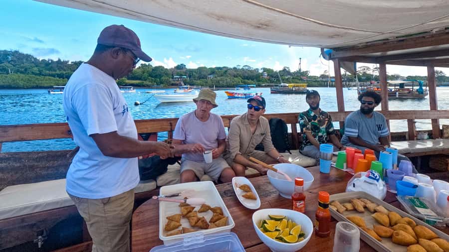 Dhow Adventure to Wasini Island & Kisite Marine Park - Coral Gardens and the Shimoni Slave Caves