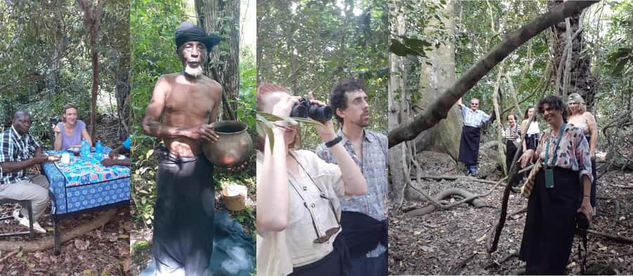Diani Beach: Kaya Kinondo cultural and nature experience - Meeting village life, a healer, and local teachers