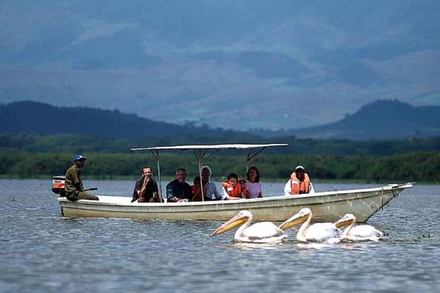 HELL'S GATE AND LAKE NAIVASHA BOAT RIDE FROM NAIROBI. - Cycling through Hell’s Gate for two hours