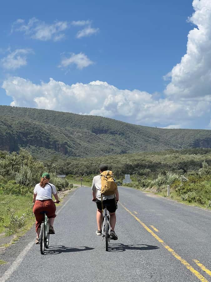 Hell's Gate & Lake Naivasha: Bike Tour, Hike & Boat Ride - Arriving at Elsa Gate and Getting Ready