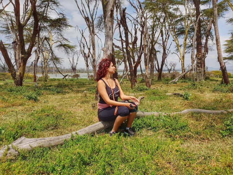 Lake Naivasha: Crescent Island Game Sanctuary - The day begins above the Rift Valley