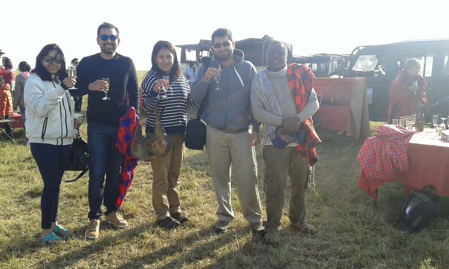 Maasai Mara: Hot Air Balloon Safari & Champagne Breakfast - What you can see from the basket
