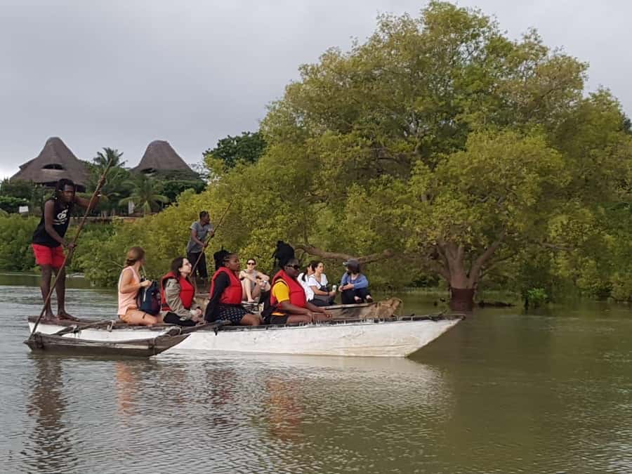 mangrove tour - What the traditional canoe ride feels like