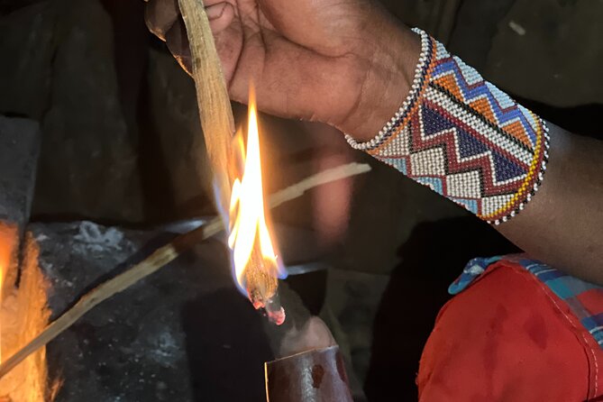Masai village Day Tour Experience - The cattle market in Bisil