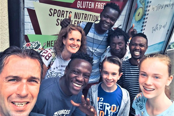 NAI NAMI: Nairobi Storytelling Tour with Street Children - Crossing the railway station with a guide who knows it