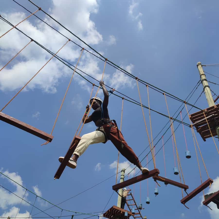 Nairobi: 1 Day of Pure Adrenaline Adventure in Kenya - Burudani Adventure Park and the high ropes