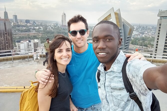 Nairobi; City Walk Tour - KICC rooftop views over Nairobi