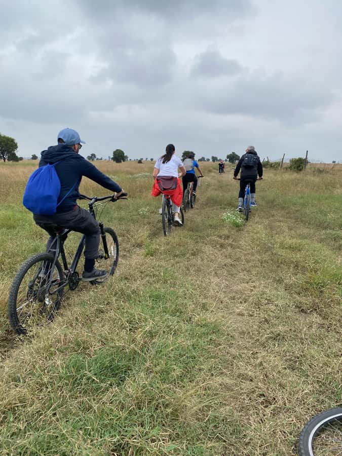Nairobi: E-Bike/Cycling Wildlife Safari with Transfer & meal - Getting ready for the two-hour ride
