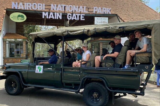 Nairobi National Park Half-Day Tour; Free Wi-Fi connection - The Maasai Market stop is short and optional in spirit