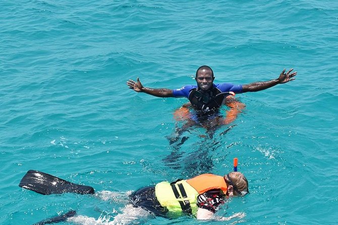 PILLI PIPA DHOW, the genuine product, snorkeling tour to Kisite Marine Park - Wasini Island turns the outing into a full day