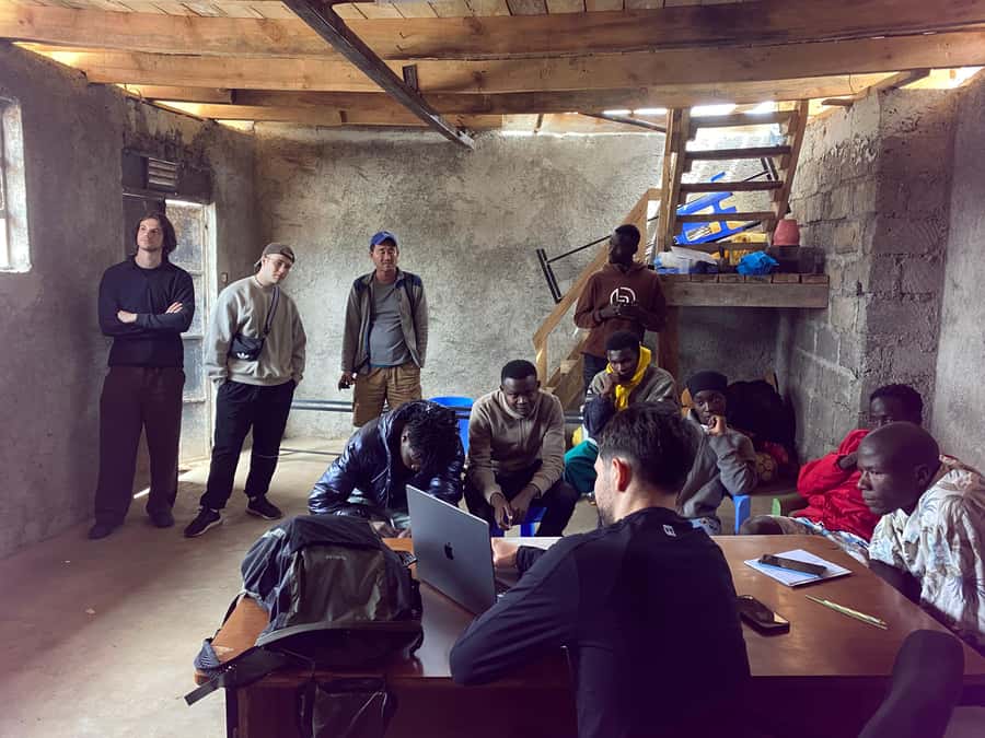 Visit kibera Slum the chocolate city - Meeting people and supporting local projects