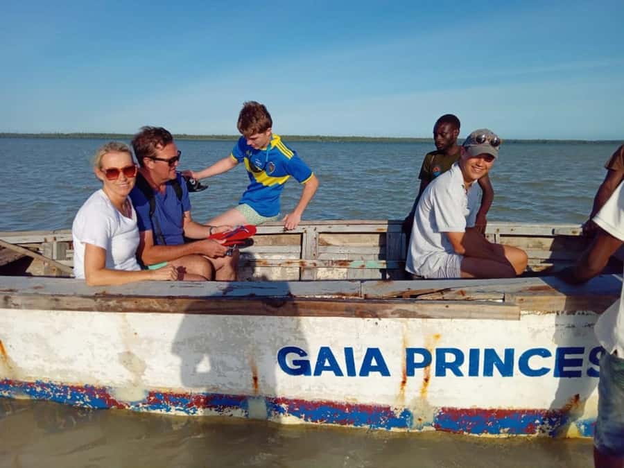 Watamu: Sunset Mangrove Canoe Tour with Coconut Drink - The canoe ride through the mangrove channels